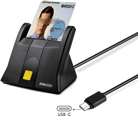 Saicoo® DOD Military USB Common Access CAC Smart Card 